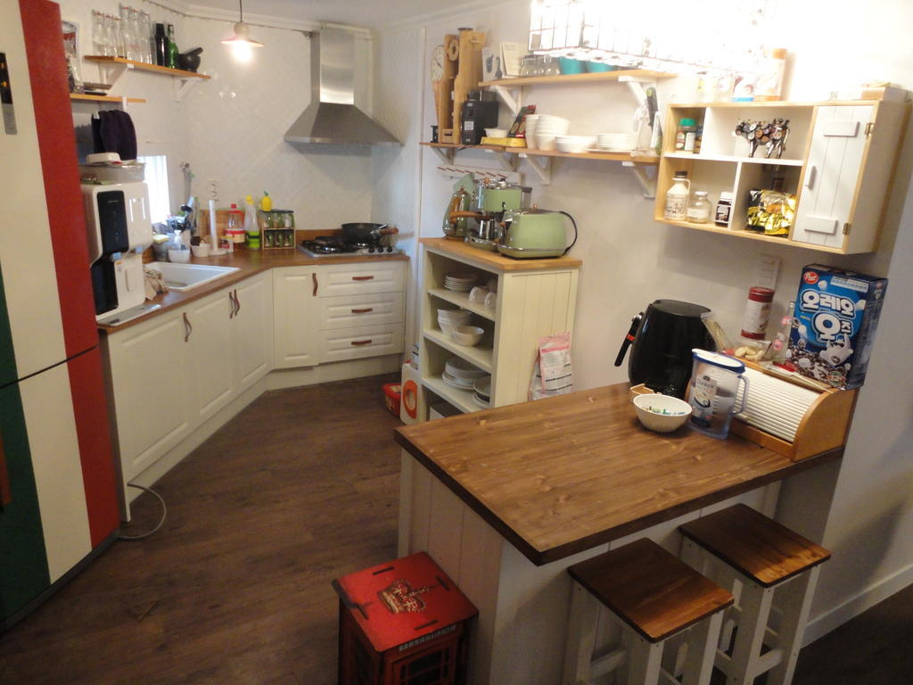 Xeromine Guesthouse Itaewon Seúl Habitación foto